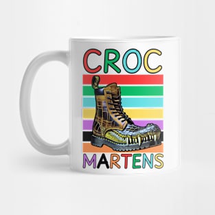 Croc Martens Boots Mug